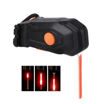 Mountain Bike Night Riding Safety Indicator - Red Tail Light - 1