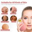 Green Silicone Wave Pattern Ice Cube Mold for Facial Beauty Massage - 4