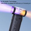JisuLife Mini Portable USB Rechargeable Handheld Fan, 5000mAh Battery - 5