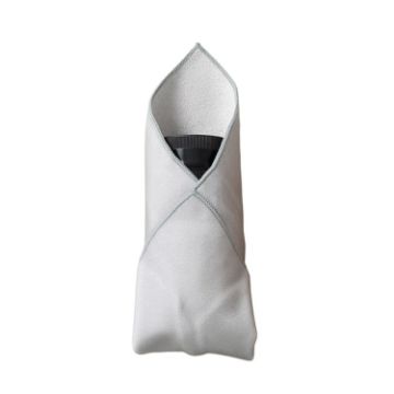 DSLR Camera Folding Cloth - 35x35cm Light Gray Protective Cloth - 1