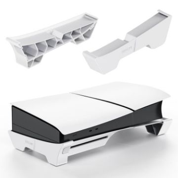 PS5 Slim STARTRC Horizontal Placement Bracket Cooling Base (White) - 1