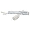Closet Cabinet Human Sensor Switch, Integrated Split Control - White - 1