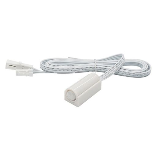 Closet Cabinet Human Sensor Switch, Integrated Split Control - White - 1