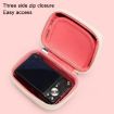 Cwatcun H45 Mini Digital Camera Bag - Brown, Waterproof PU Hard Shell - 6
