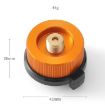 Large Yellow Outdoor Camping Gas Cylinder Adapter Stove Connector - 2