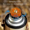 Large Yellow Outdoor Camping Gas Cylinder Adapter Stove Connector - 5
