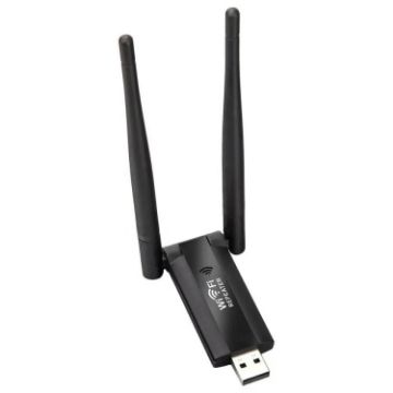 USB Powered WiFi Signal Amplifier - Wireless Router Extension (Black) - 1