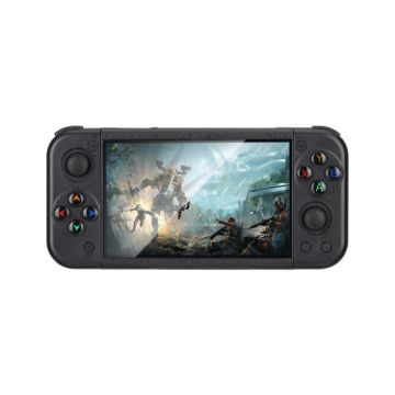 RG50XX Retro Handheld Console - 5" Screen, Linux, 15000+ Games, Black - 1