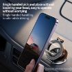AIMITE C2 Car Vacuum Magnetic Rotatable Phone Holder - Silver - 9