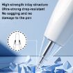 Huawei M-Pencil 2/3 Replacement Nibs 2B White - Mute Damping Anti-slip - 4