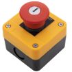 Elevator Pit Platform Emergency Stop Switch w/ Box + Key (NO/NC) - 3