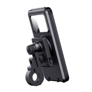 Waterproof Bicycle Phone Bracket - Fixed Rotatable Handlebar Model - 1