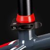 10pcs Red Waterproof Dustproof Bike Seatpost Covers 25-30mm - 7