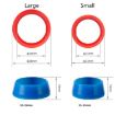 10pcs Green Bike Seatpost Covers 30-35mm Waterproof Dustproof - 3