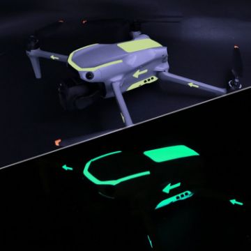DJI Air 3S/3 Luminous Stickers Night Glow Film Light Green - 1