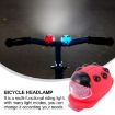 Ladybug LED Bicycle Headlight - Blue Shell, White Light, Silicone - 7