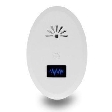Ultrasonic Electronic Mosquito & Insect Repellent Mouse Repellent EU Plug - 1