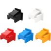 RJ45 Network Port Dust Plug Set - 10pcs Yellow Cable Protection Cover - 2