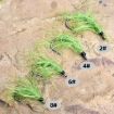4pcs Imitation Aquatic Grass Fishing Hooks (6#) - Grass Hooks Box - 2