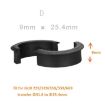 GUB Code Table Stand Lamp Holder Washer Mobile Phone Holder D 9x25.4mm - 2