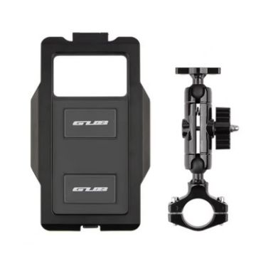 GUB PLUS17 Waterproof Bicycle/Motorcycle Phone Holder - Black - 1