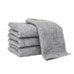 10-Pack 9.8" Bamboo Charcoal Fiber Dishcloths - Thickened Kitchen Rags - 1