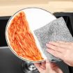 10-Pack 9.8" Bamboo Charcoal Fiber Dishcloths - Thickened Kitchen Rags - 2