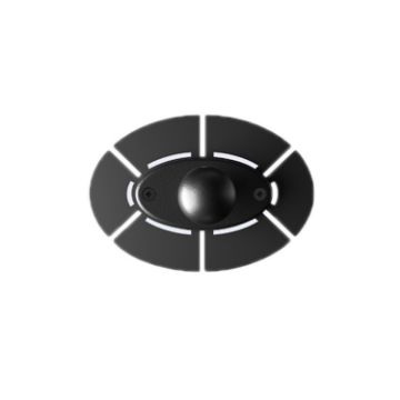 SUV Car Central Control Bracket Base Slider, Elliptical Base - 1