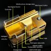Automatic 3-In-1 Smart Cigarette Roller EU Plug - Gold (8.0/6.5/5.5mm) - 4