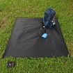 AOTU AT6238 Black Ultra-thin Pocket Beach & Picnic Mat 153x143cm - 2