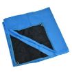 AOTU AT6238 Black Ultra-thin Pocket Beach & Picnic Mat 153x143cm - 4