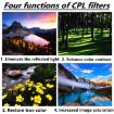 Mobile Phone 52mm CPL Filter with Lens Clip - Enhance Your Photography - 4