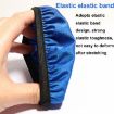 Universal Round Reusable Headset Dust Cover, 2pcs, Sweat-proof, S Red - 4