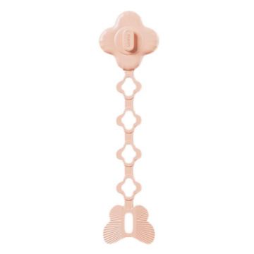 Light Pink Kitchen Storage Cable Winder & Plug Holder Clip - 1