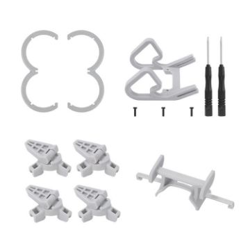 DJI Neo CQT Gray Impact Cover + Bumper + Stand + Tail Wing Set - 1