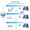 Urant U11 300Mbps WiFi Repeater 2.4G Signal Amplifier WPS US Plug White - 5