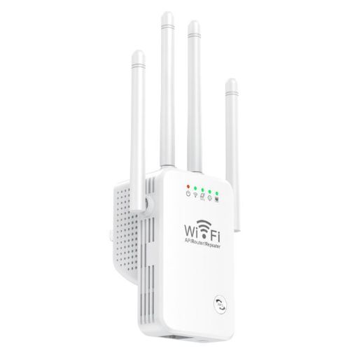 Urant U9 300Mbps WiFi Repeater 2.4G Signal Amplifier WPS EU Plug White - 1