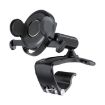 Black Car Dashboard Sun Visor Phone Mount Holder Navigation Bracket - 1