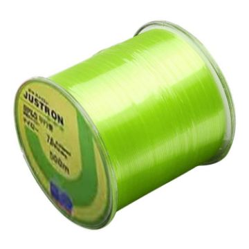 500m Fluorescent Yellow Nylon Fishing Line 0.12mm 1.31kg Tension - 1