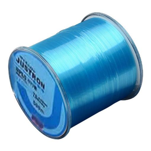 1.5# 0.20mm 500m Blue Nylon Fishing Line - 3.35kg Tension, Raw Silk - 1