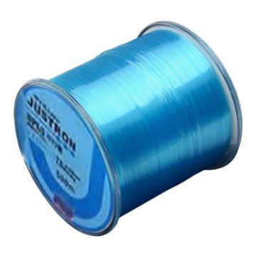 8.0# 0.47mm 10.1kg 500m Blue Raw Silk Nylon Fishing Line - Extra Strong - 1