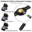 Garmin Fenix 8/7X/vivoactive 6 Watch Charging Adapter, Type-C Interface - 5