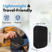 Portable Black EVA Storage Box for Mobile Hard Drive Data Cable - 3