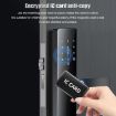 Z17 Tuya Smart WiFi Fingerprint Password Door Lock, 16cm Black - 5