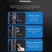 Z17 Tuya Smart WiFi Fingerprint Password Door Lock, 18cm, Black - 7