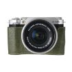 FUJIFILM X-M5 Green Litchi Texture PU Leather Camera Half Case Base - 1