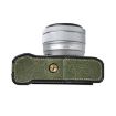 FUJIFILM X-M5 Green Litchi Texture PU Leather Camera Half Case Base - 4