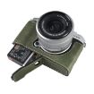 FUJIFILM X-M5 Green Litchi Texture PU Leather Camera Half Case Base - 5