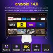H96 Max M1 Plus Android 14 TV Box, 4GB+64GB, RK3528 Quad-core UK Plug - 4