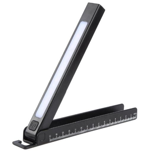 W09 Multifunctional Folding Pen Lamp LED Outdoor Work Flashlight Black - 1